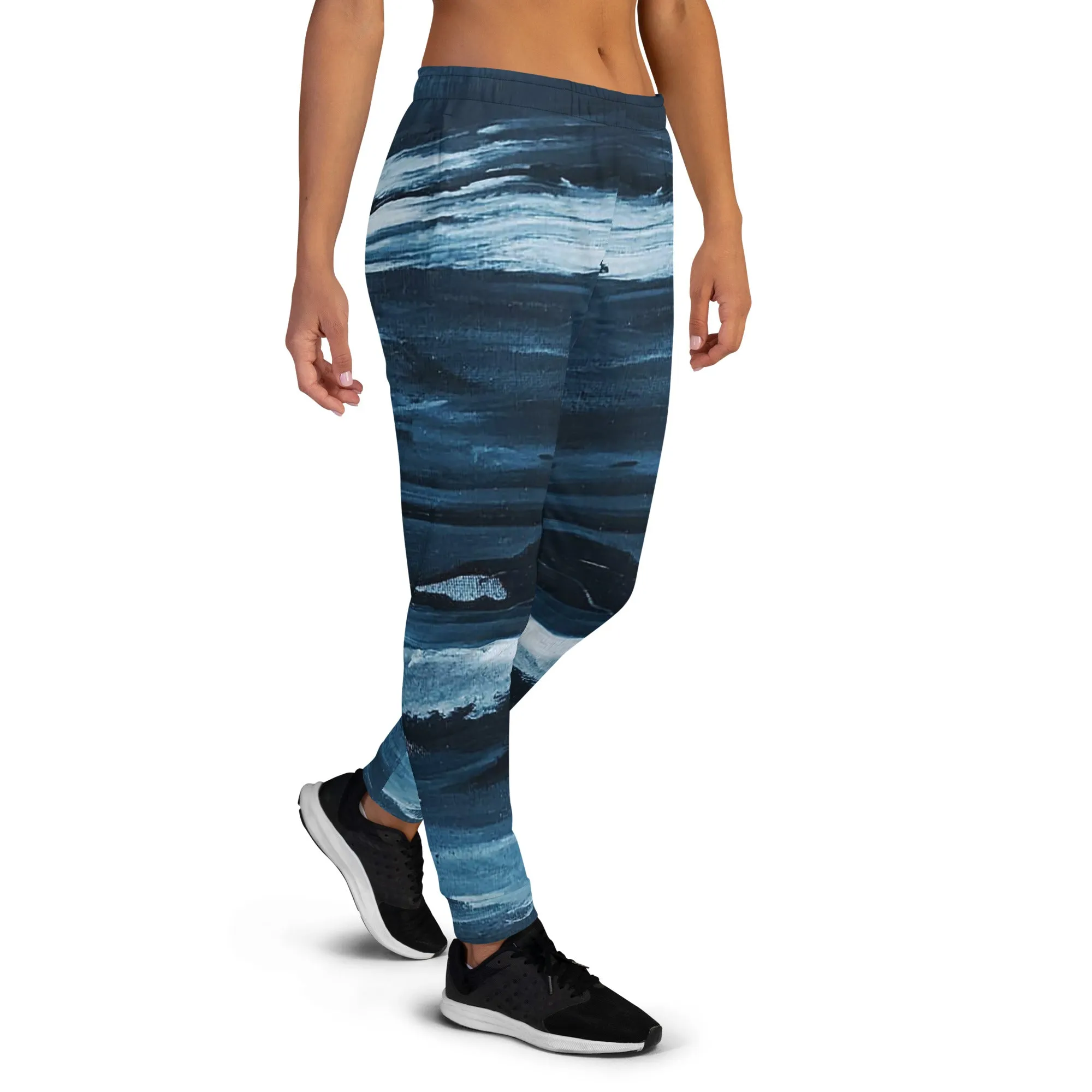 Brushed Blue Women's Joggers