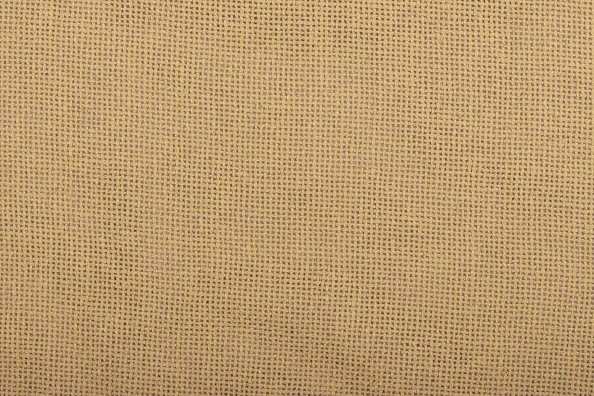Burlap Natural Fringed Bed Skirt