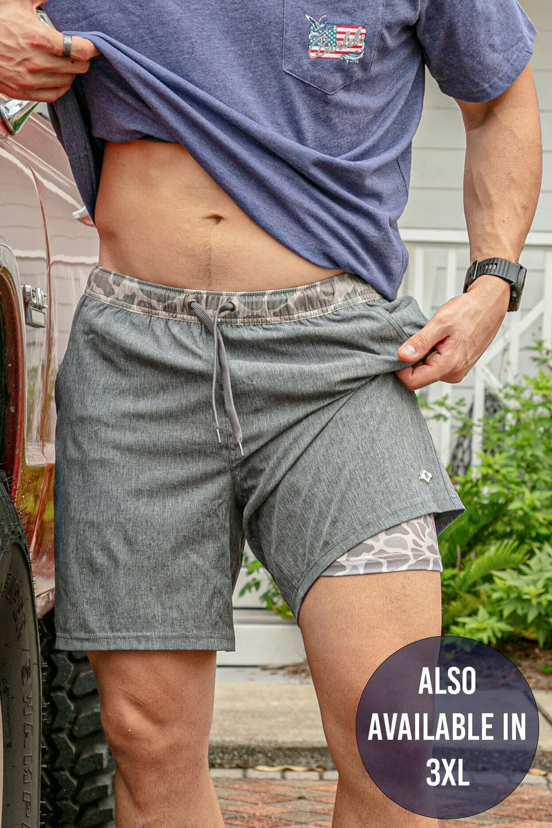 BURLEBO ATHLETIC SHORTS