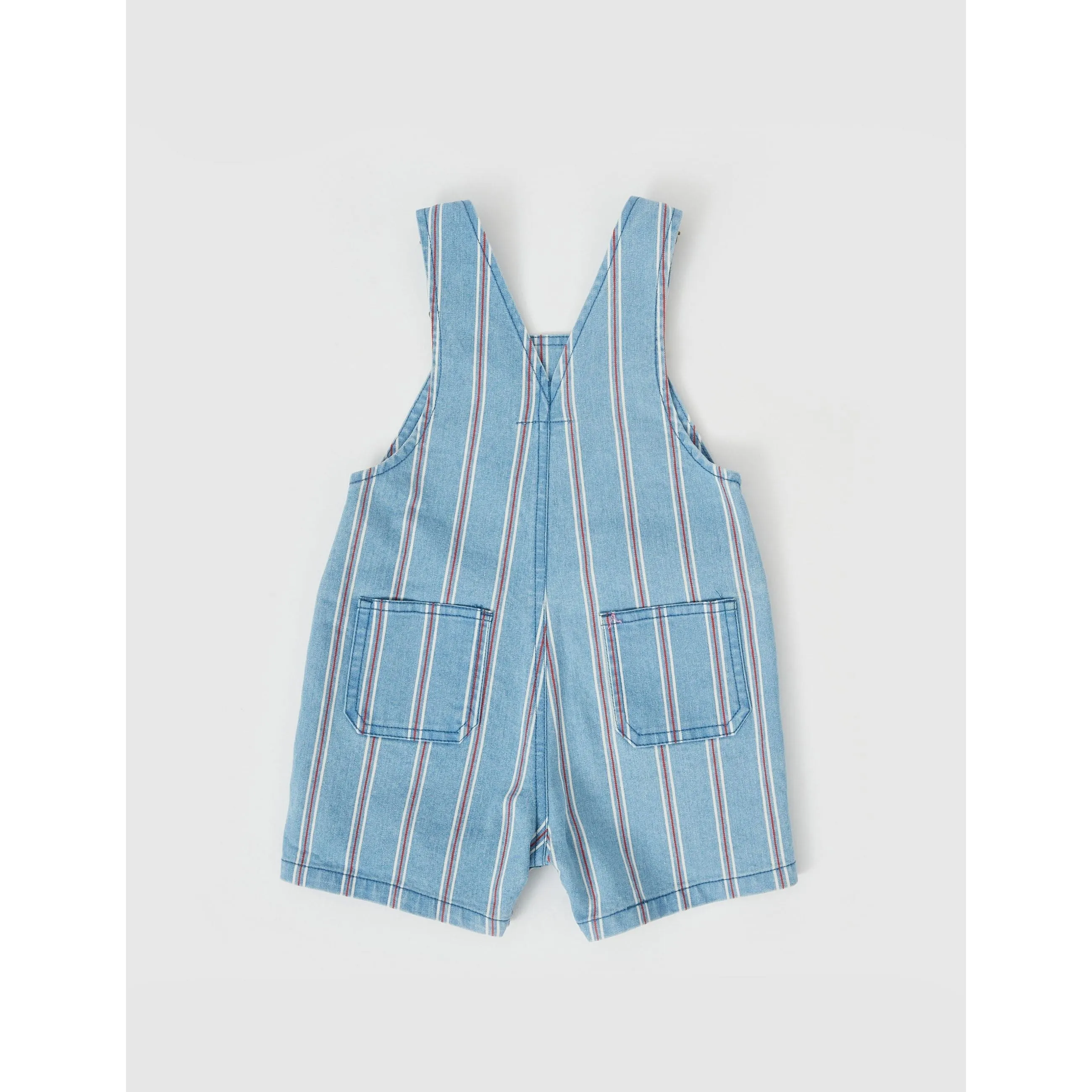 Burton Classic Stripe Denim Overalls