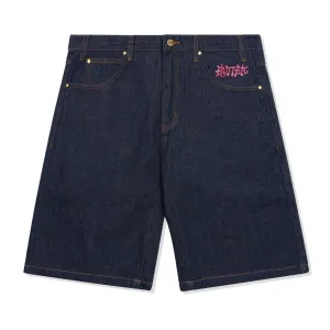 BUTTER GOODS INK DENIM SHORTS - RAW INDIGO
