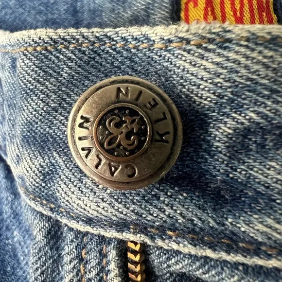 Calvin Klein Vintage Jeans Union Made denim high rise straight leg 80’s 9 10
