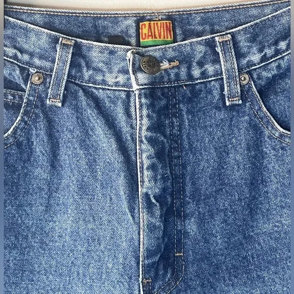 Calvin Klein Vintage Jeans Union Made denim high rise straight leg 80’s 9 10