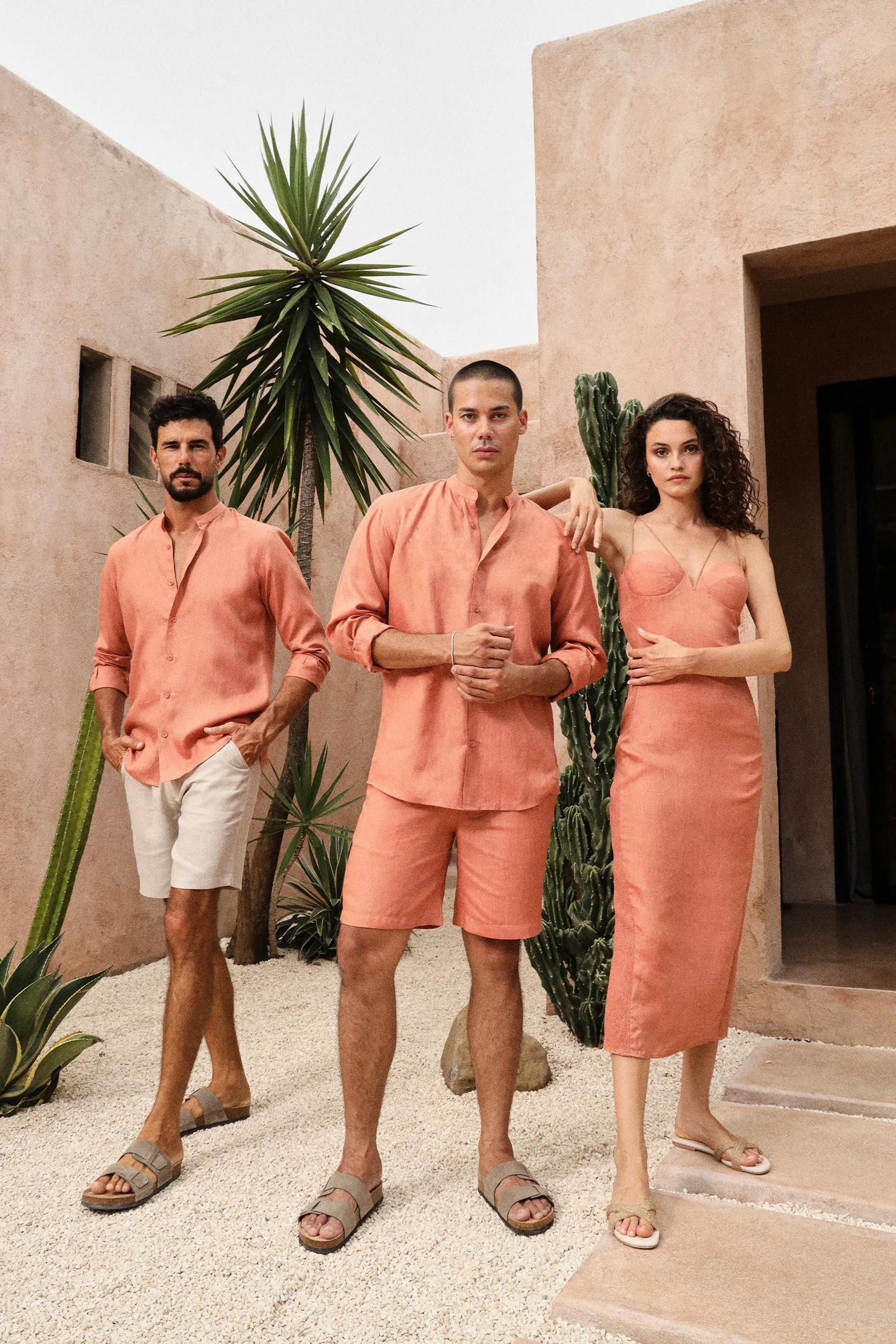 Canary Dress (Terracotta)