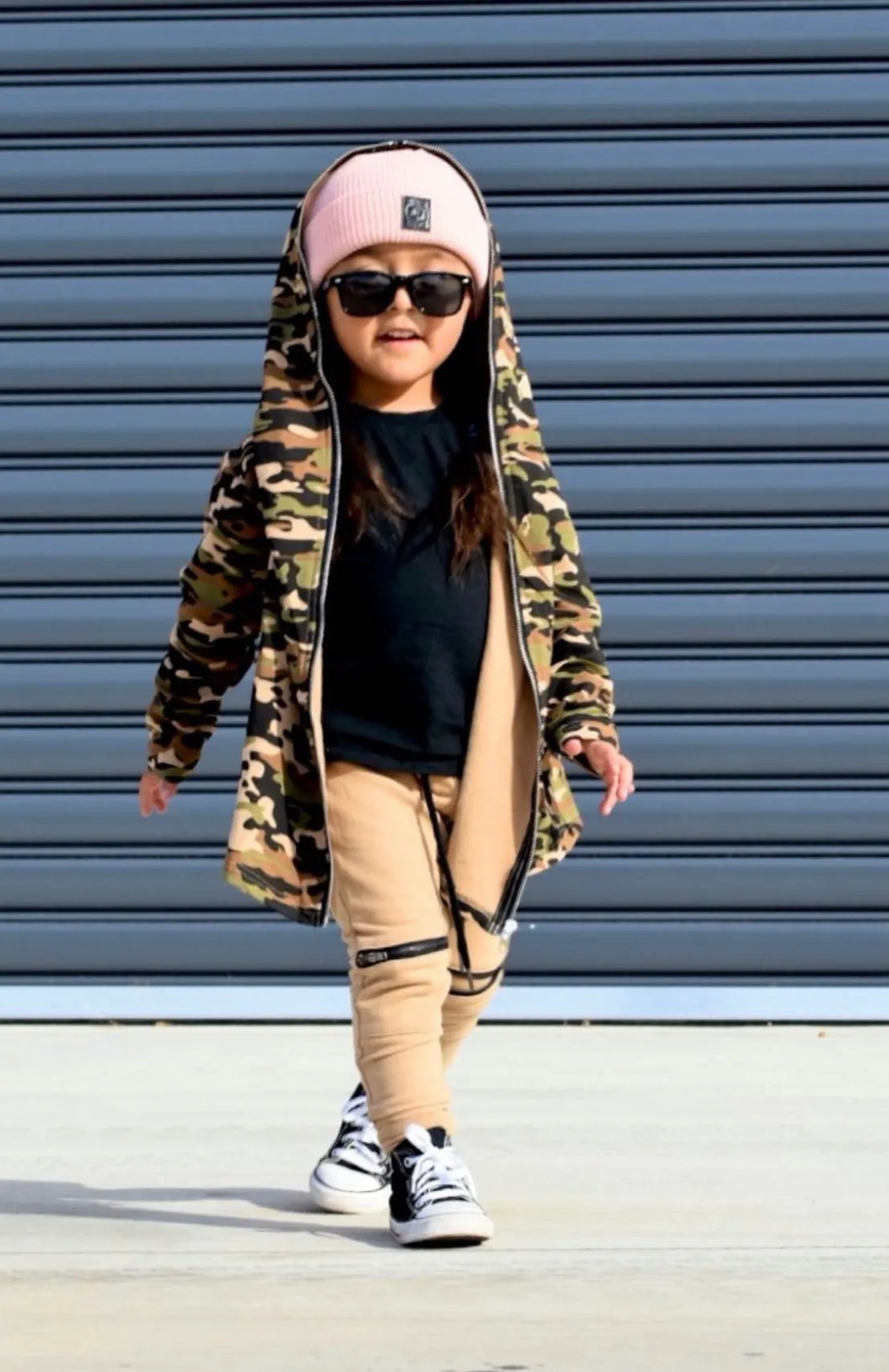 Caramel Zip Joggers