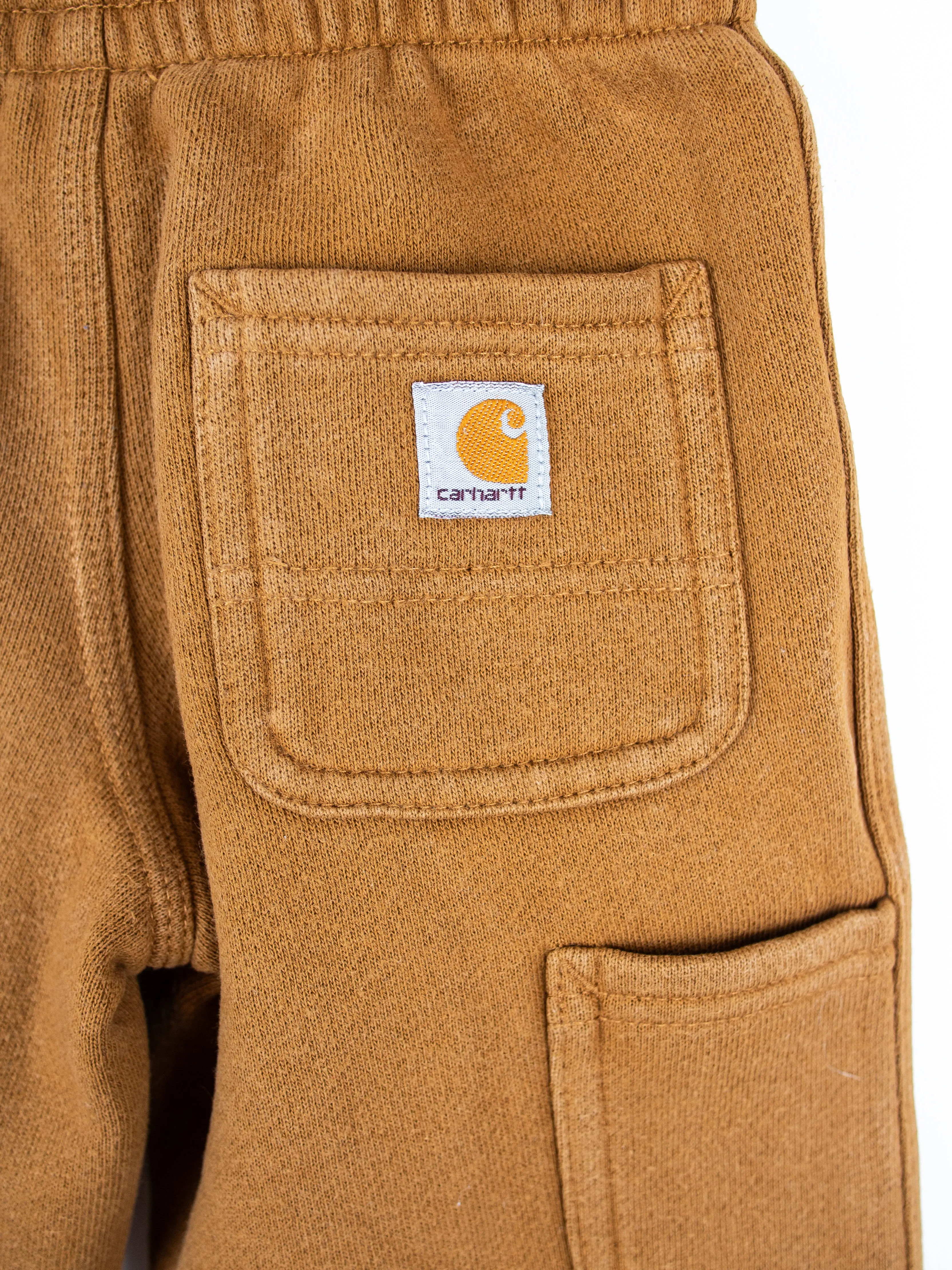Carhartt Brown Jersey Joggers - Age 9 months