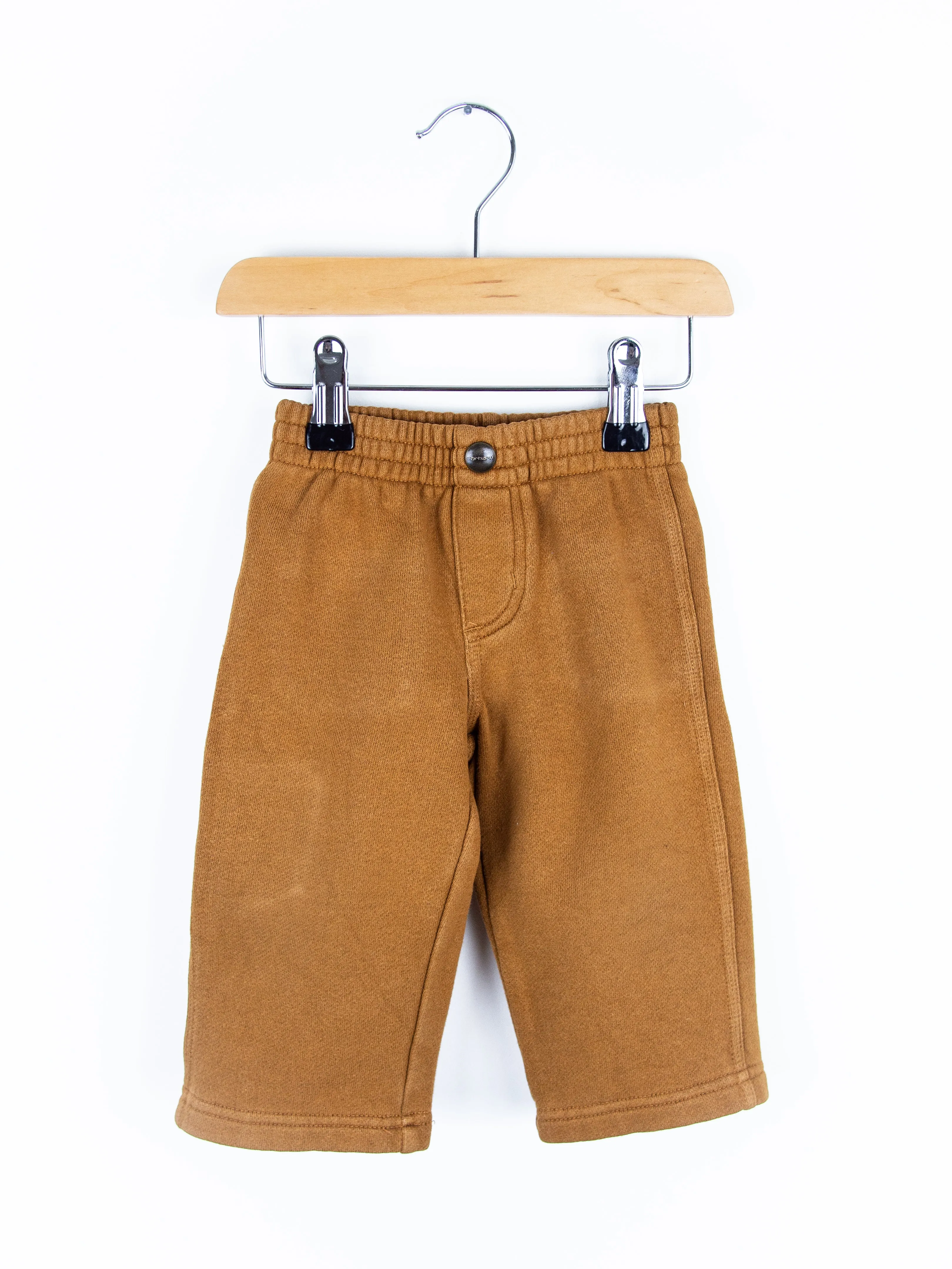 Carhartt Brown Jersey Joggers - Age 9 months