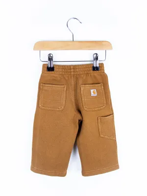 Carhartt Brown Jersey Joggers - Age 9 months
