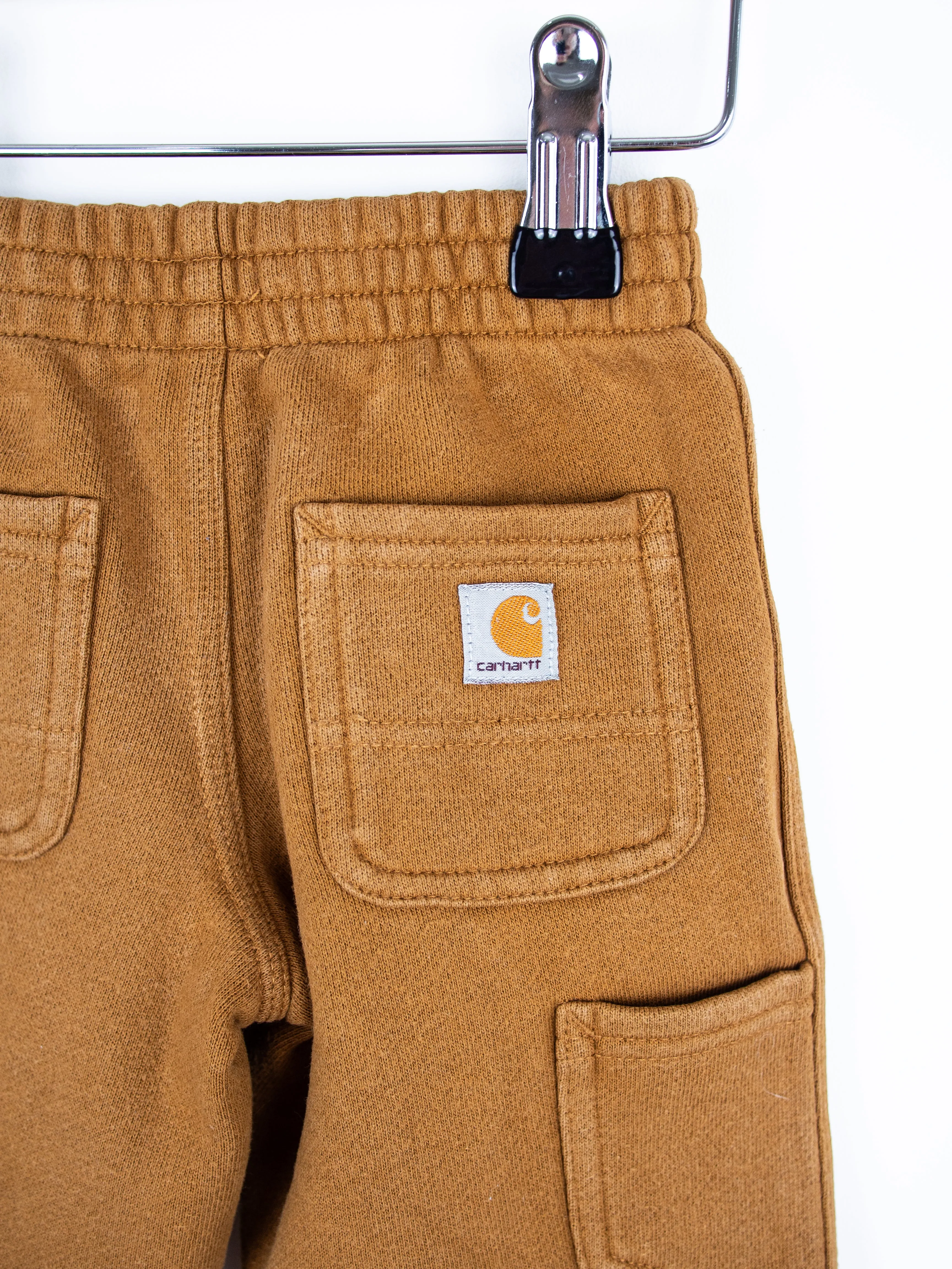 Carhartt Brown Jersey Joggers - Age 9 months