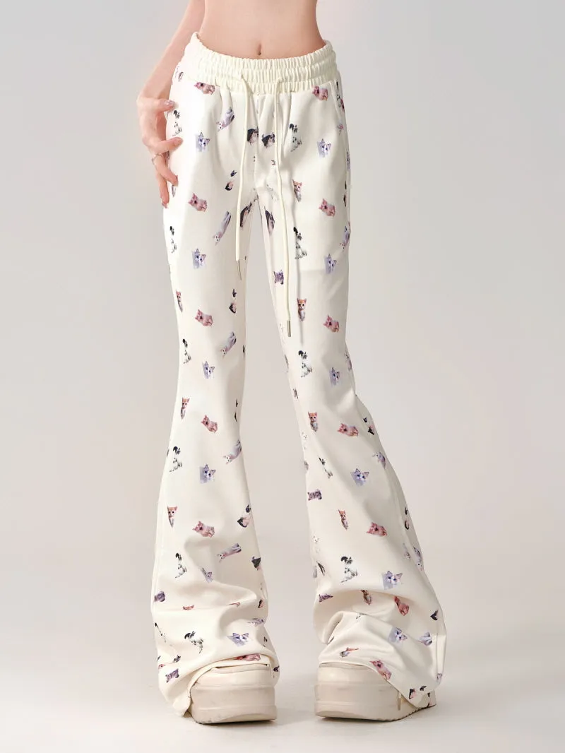 Cat Casual Pants