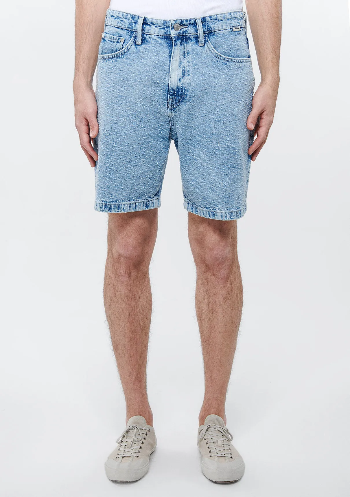 Chicago Jacquard Jean Shorts