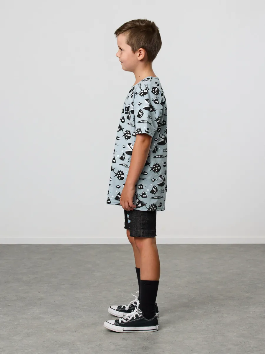 Chomp Denim Shorts
