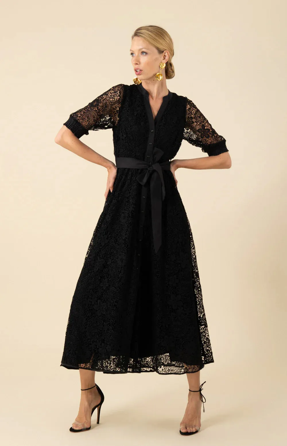 CHRISTINA LACE  MAXI