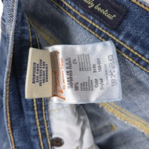 Citizens Of Humanity Pistol #188-001 Kelly Bootcut Jeans USA🇺🇸MADE Size 29