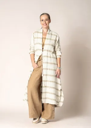 Clair Linen Pants in Desert