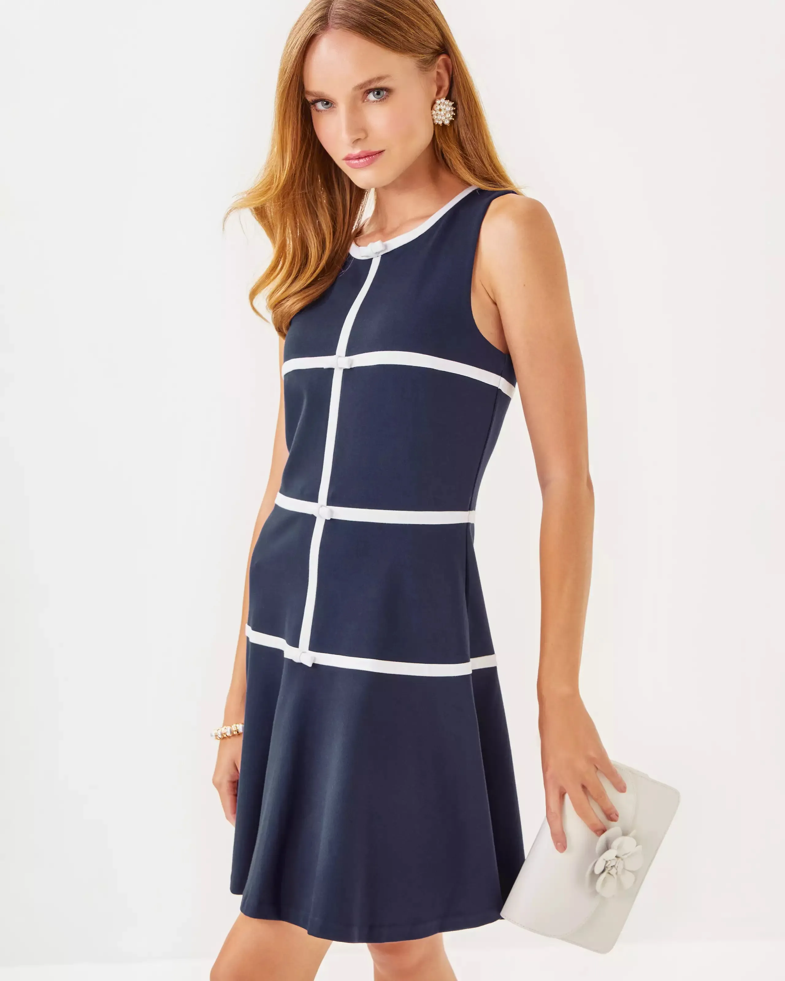 Clancie Dress (True Navy)