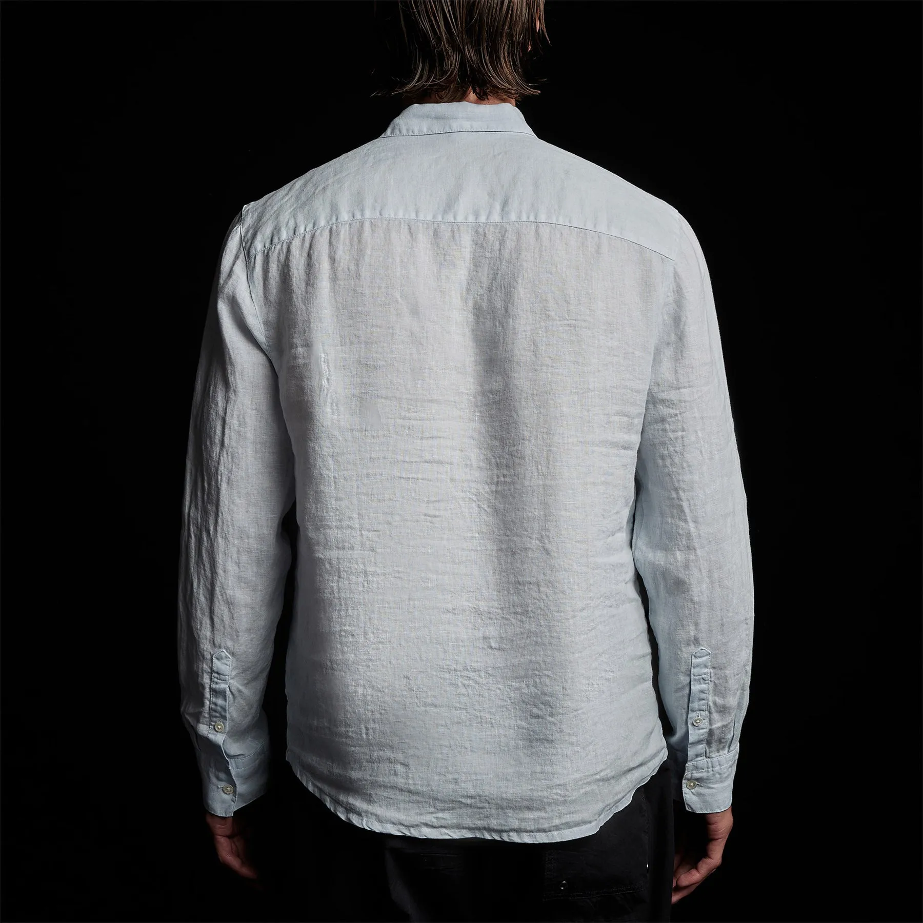 Classic Linen Shirt - Memory Pigment