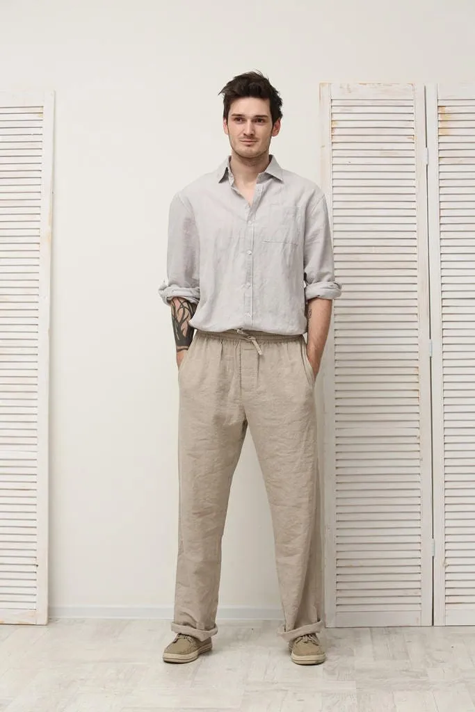 Classic Men's Linen Pants