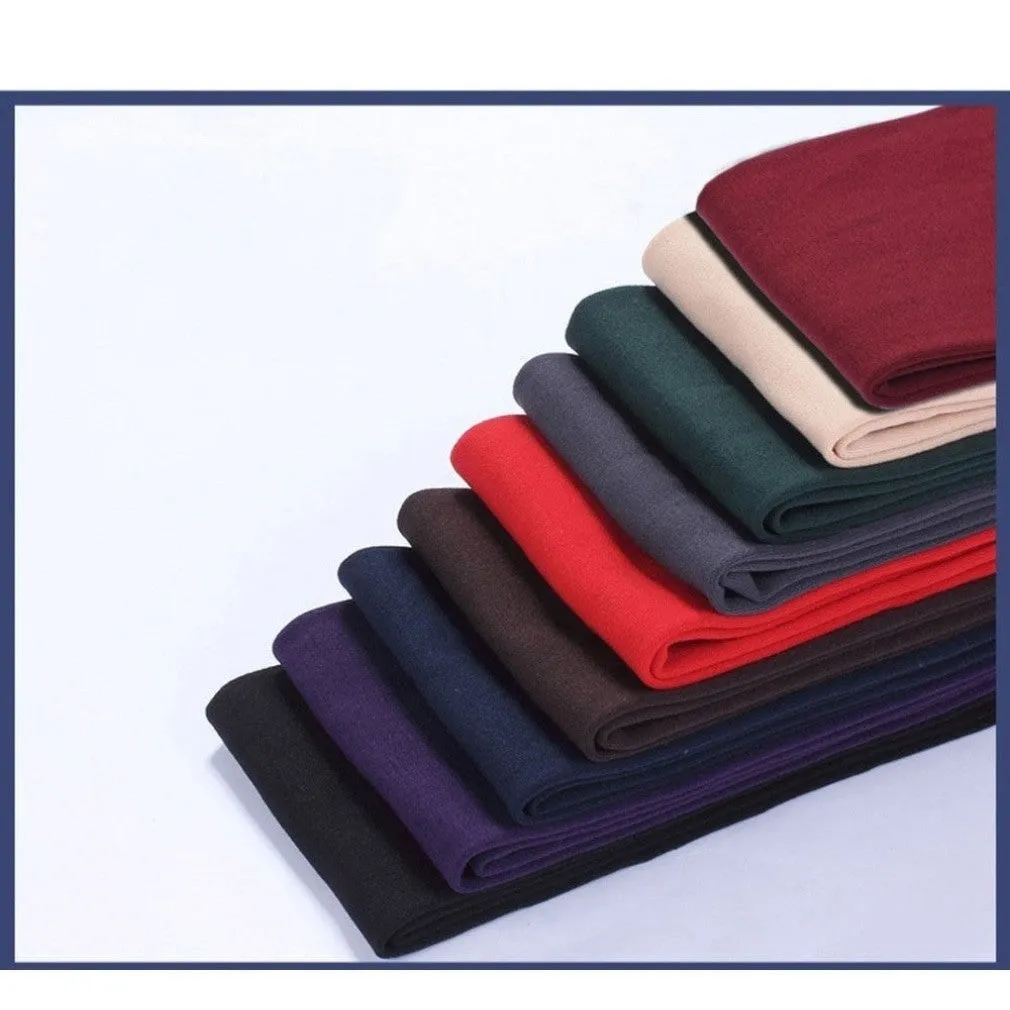 ContiNent 33 Autumn winter woman thick warm leggings candy color brushed charcoal Stretch Fleece Pants Trample Feet Leggings
