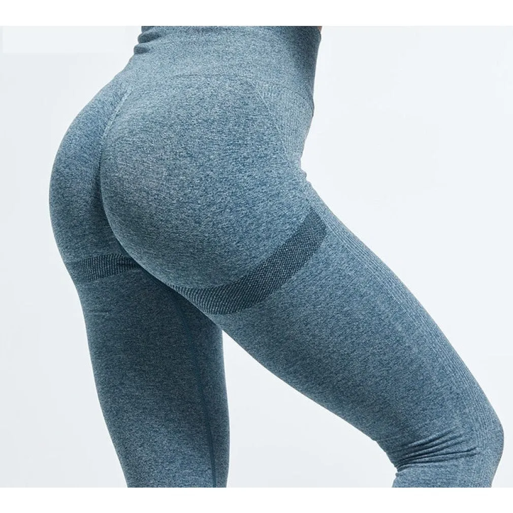 ContiNent 33 Women High Waist Leggings For Fitness Ladies Sexy Bubble Butt Gym Sports Workout Leggings Push Up Fitness Female Leggins