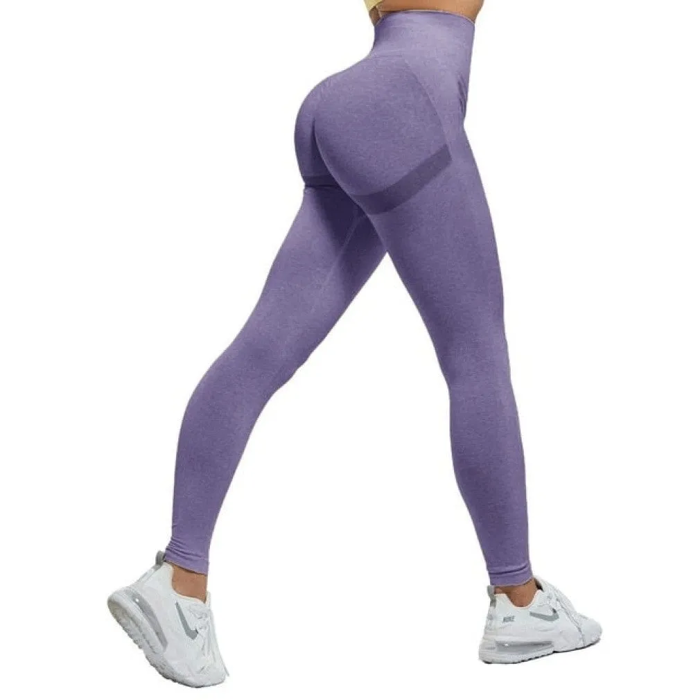 ContiNent 33 Women High Waist Leggings For Fitness Ladies Sexy Bubble Butt Gym Sports Workout Leggings Push Up Fitness Female Leggins