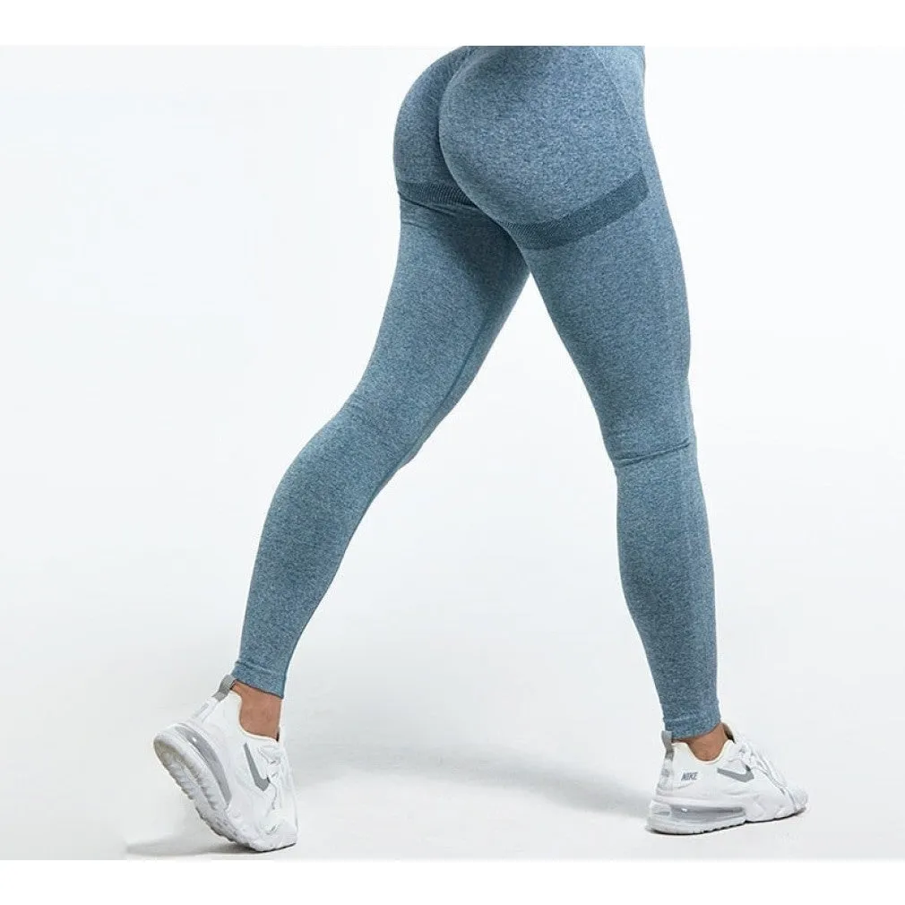 ContiNent 33 Women High Waist Leggings For Fitness Ladies Sexy Bubble Butt Gym Sports Workout Leggings Push Up Fitness Female Leggins