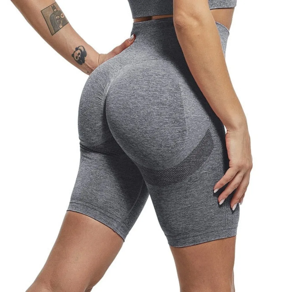 ContiNent 33 Women High Waist Leggings For Fitness Ladies Sexy Bubble Butt Gym Sports Workout Leggings Push Up Fitness Female Leggins