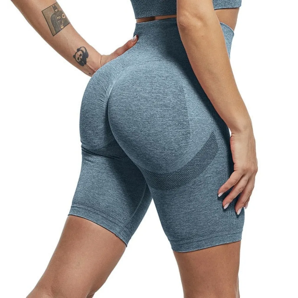 ContiNent 33 Women High Waist Leggings For Fitness Ladies Sexy Bubble Butt Gym Sports Workout Leggings Push Up Fitness Female Leggins