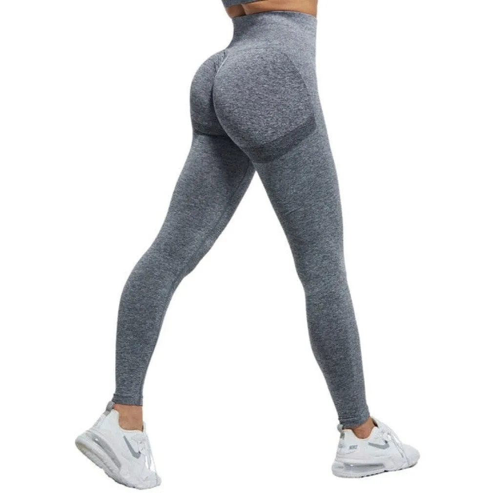 ContiNent 33 Women High Waist Leggings For Fitness Ladies Sexy Bubble Butt Gym Sports Workout Leggings Push Up Fitness Female Leggins