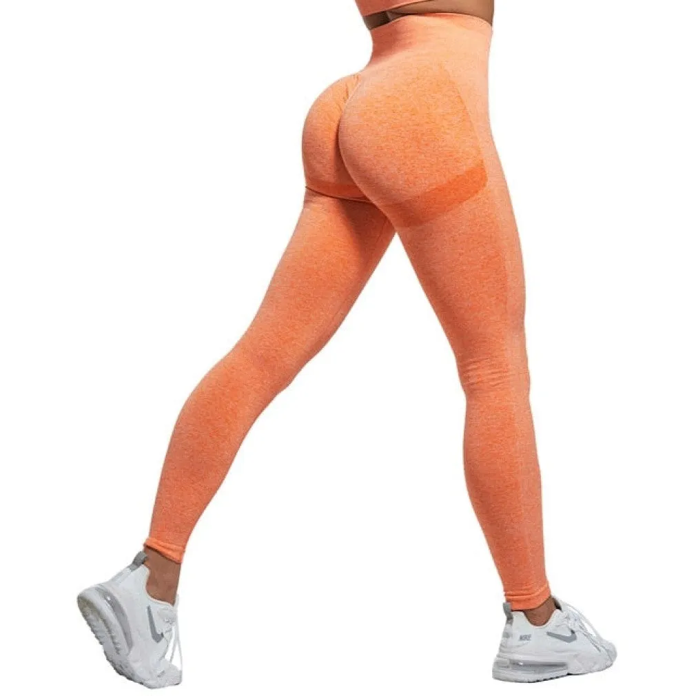 ContiNent 33 Women High Waist Leggings For Fitness Ladies Sexy Bubble Butt Gym Sports Workout Leggings Push Up Fitness Female Leggins