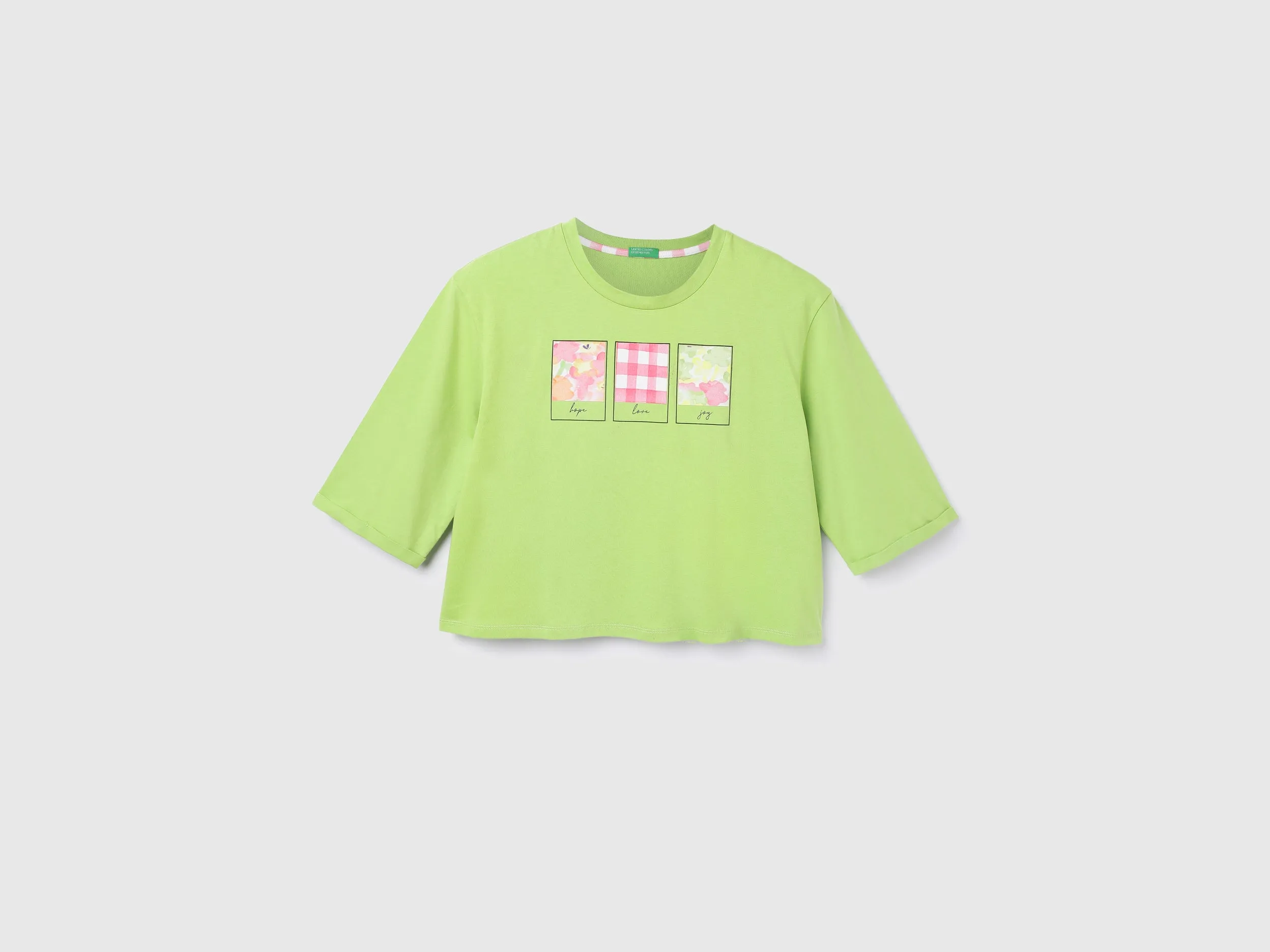 Cotton Solid Round Neck Women T-shirts