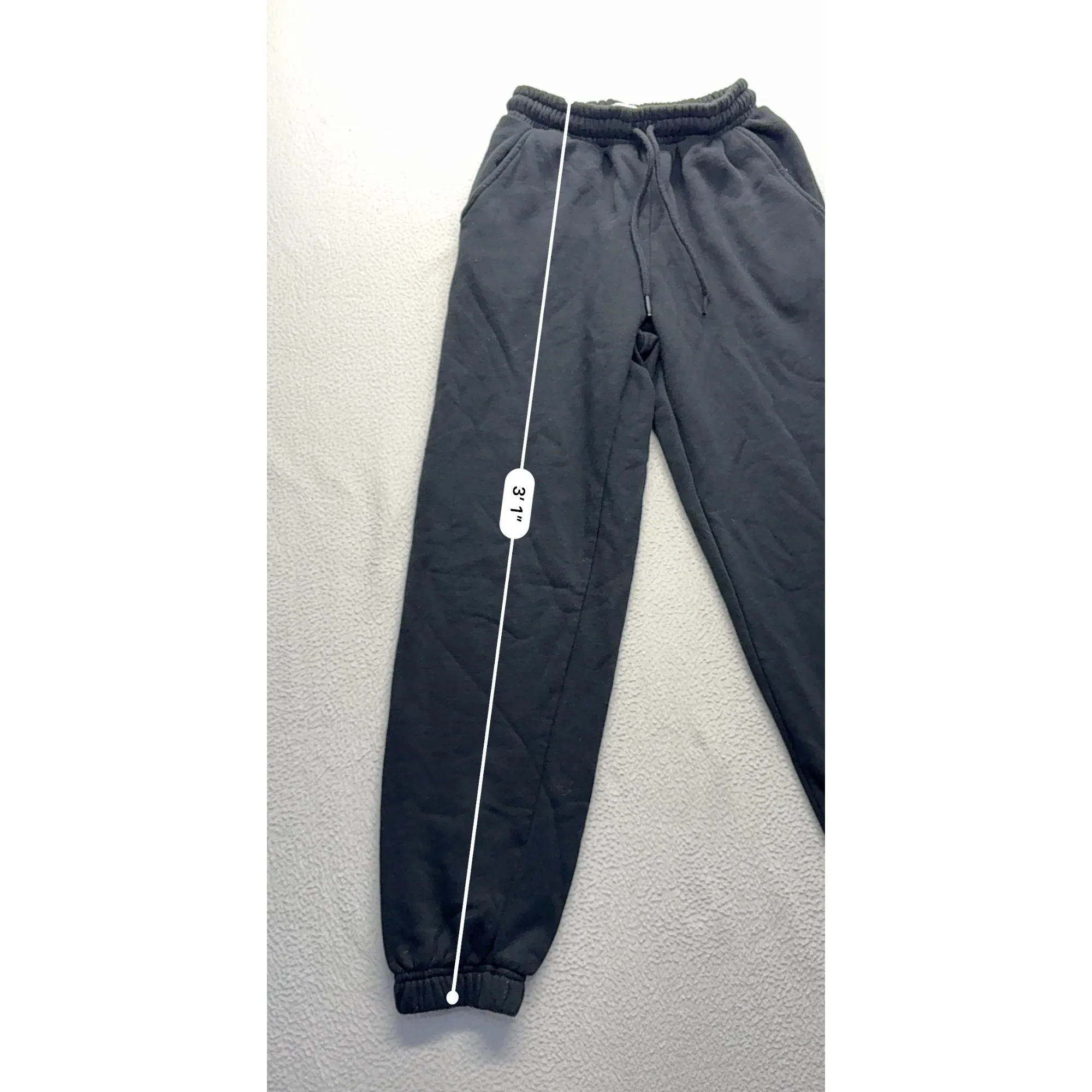 Cotton:On 2XS Black Drawstring Elastic Waist Joggers With Pockets #7595