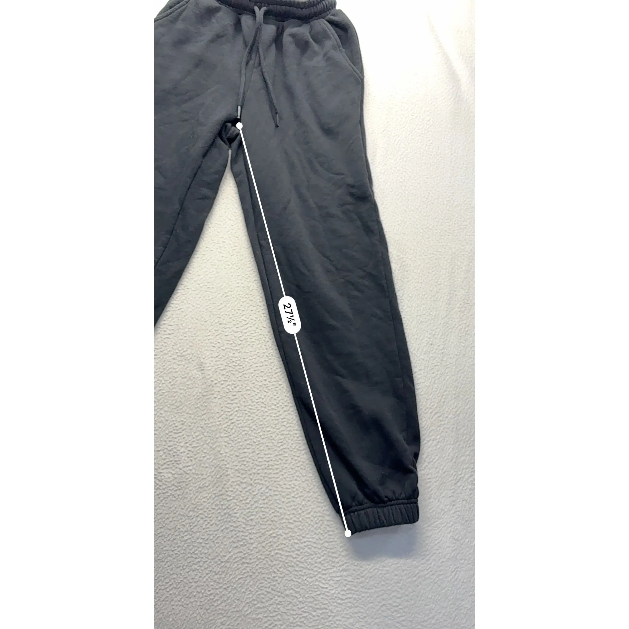 Cotton:On 2XS Black Drawstring Elastic Waist Joggers With Pockets #7595
