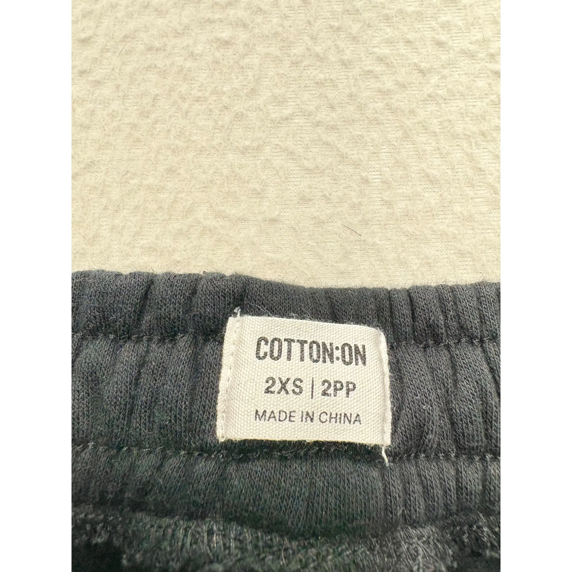 Cotton:On 2XS Black Drawstring Elastic Waist Joggers With Pockets #7595