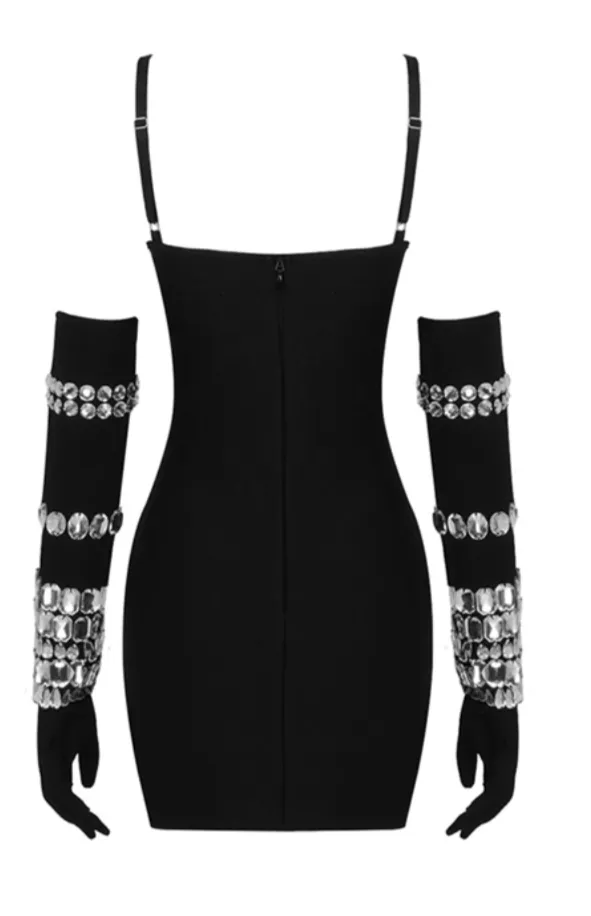 Crystal Mini Dress Set