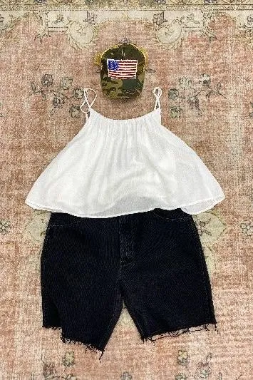 Custom Vintage Denim Shorts