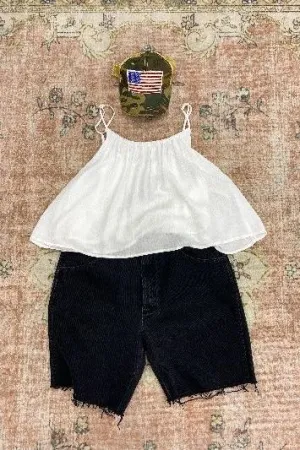 Custom Vintage Denim Shorts