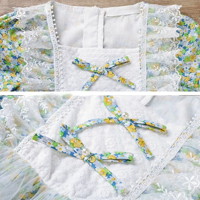 Cute Floral Girl Dress
