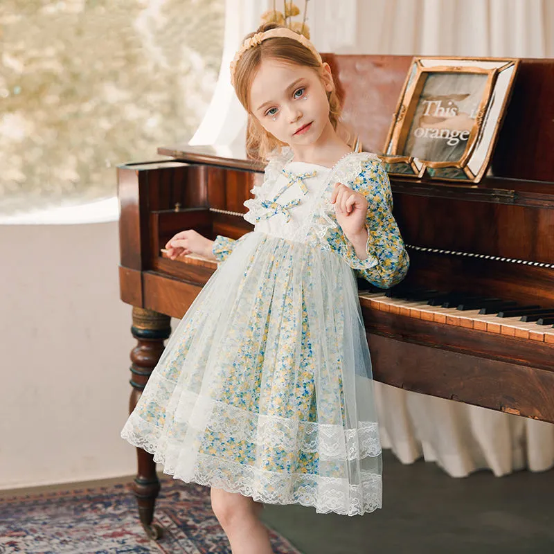 Cute Floral Girl Dress