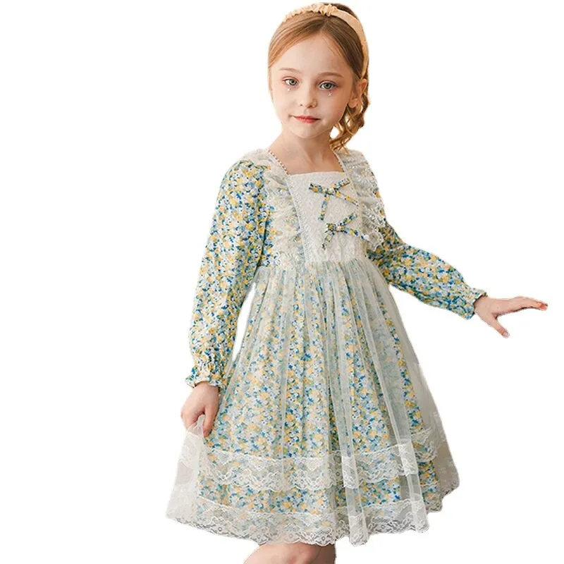Cute Floral Girl Dress