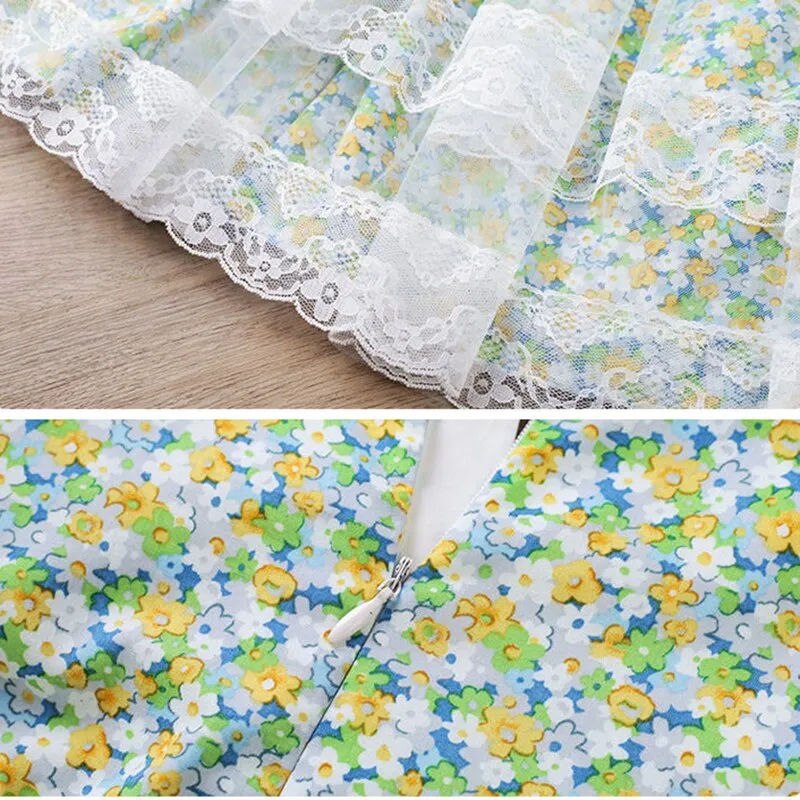 Cute Floral Girl Dress
