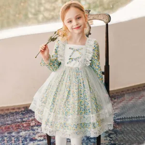Cute Floral Girl Dress