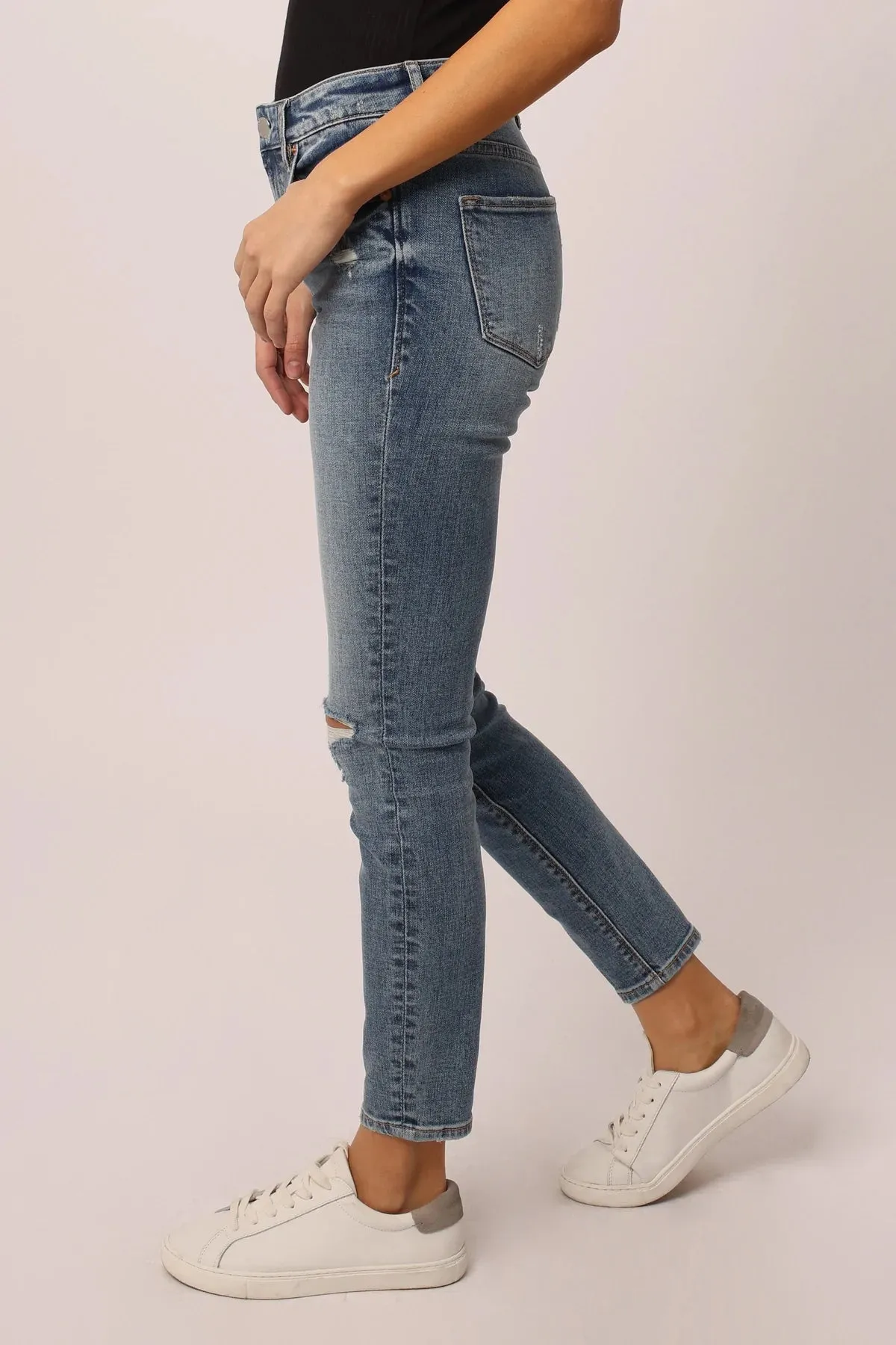 Dear John Gisele High Rise Ankle Skinny Jeans