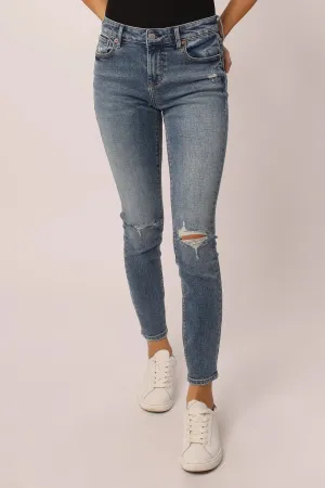 Dear John Gisele High Rise Ankle Skinny Jeans