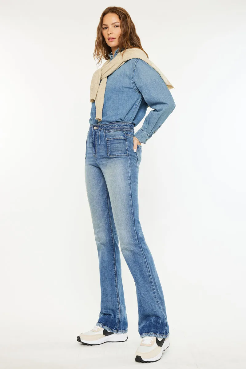 Denicee High Rise Bootcut Jeans