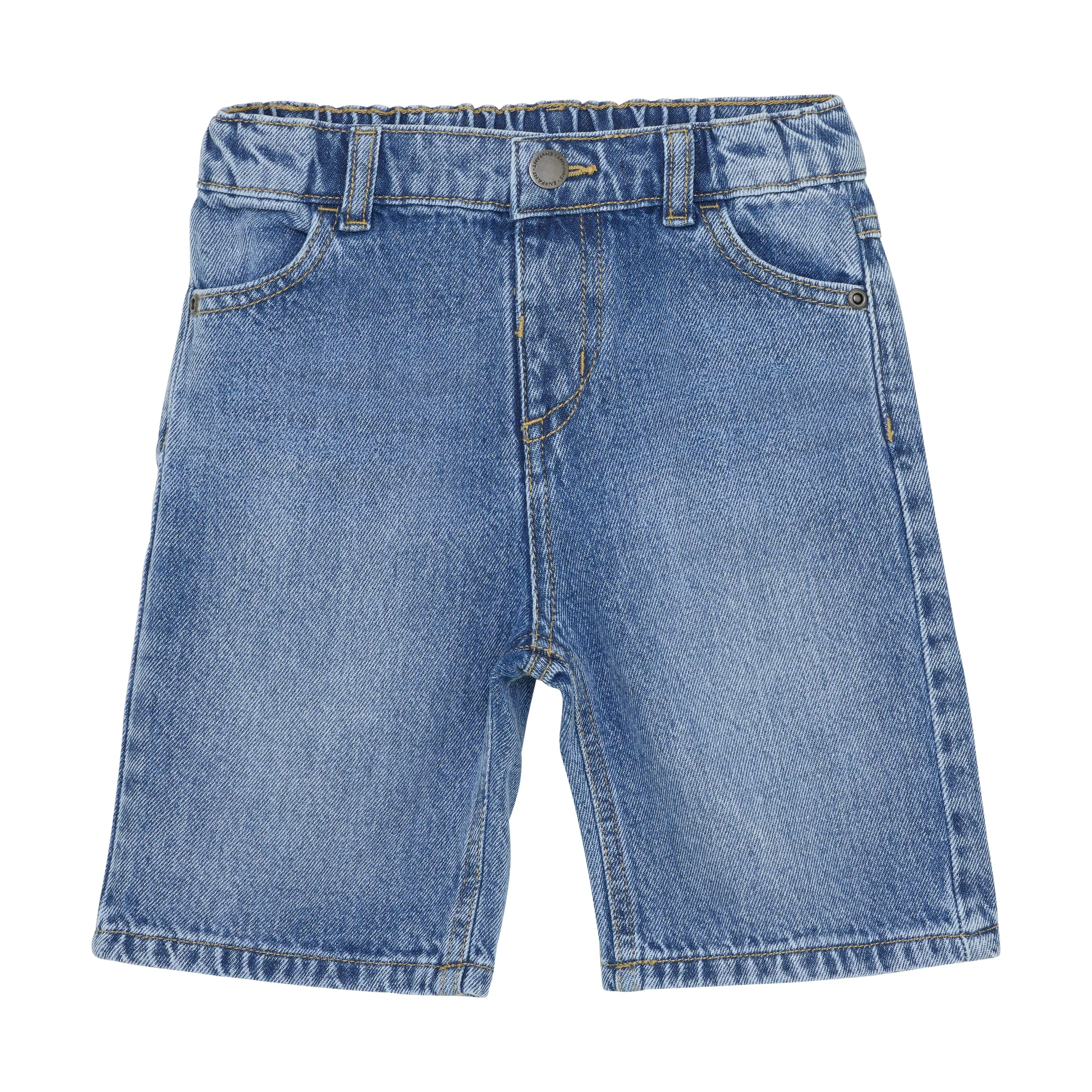 Denim Bermuda Shorts