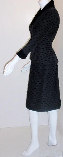 DON LOPER Textured 2 pc Dress and Jacket Day-To-Evening Ensemble