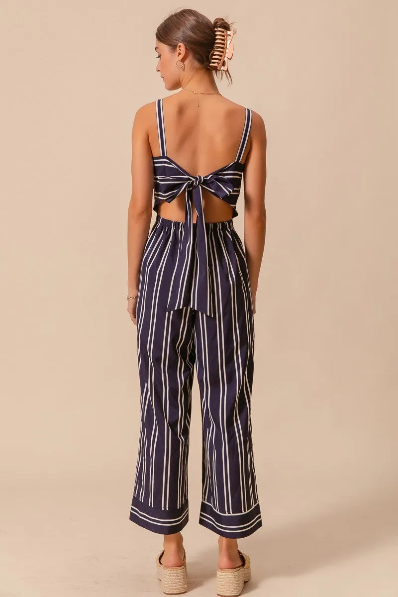 Double Stripe Jumpsuit