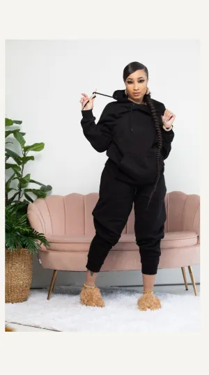 Draw String To The Side Hoddie
