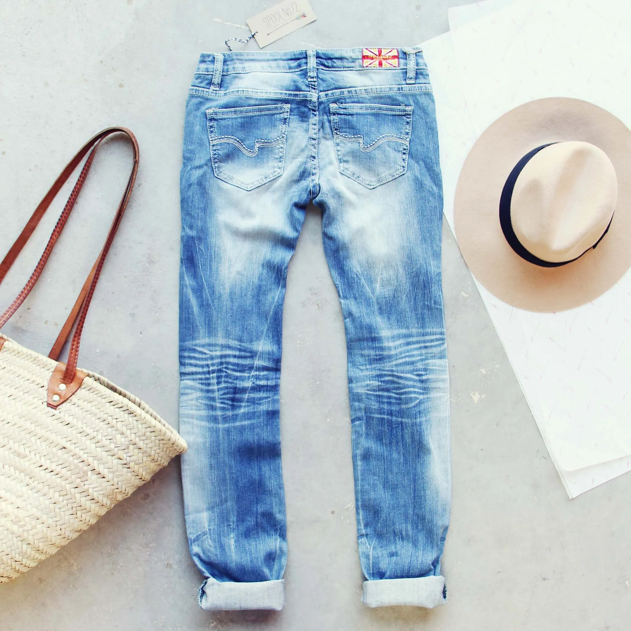 Driftwood Distressed Jeans